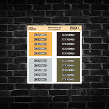 Load image into Gallery viewer, Spring Vibes Rescheduled Header Planner Stickers
