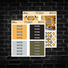 Load image into Gallery viewer, Spring Vibes This Week Header Planner Stickers