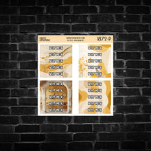 Load image into Gallery viewer, Spring Vibes Next Week Header Planner Stickers
