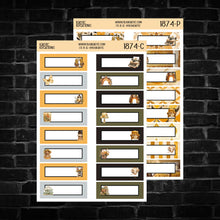 Load image into Gallery viewer, Spring Vibes Character Quarter Box Planner Stickers