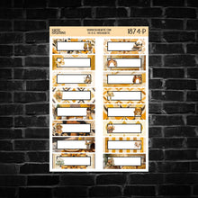 Load image into Gallery viewer, Spring Vibes Character Quarter Box Planner Stickers