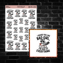 Load image into Gallery viewer, I Heard You Like ... Raccoon Sticker Sheet