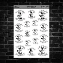 Load image into Gallery viewer, I am up to Some Nonsense Raccoon Sticker Sheet