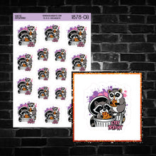 Load image into Gallery viewer, Stay Trashy Raccoon Sticker Sheet