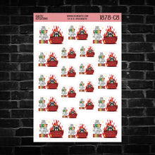 Load image into Gallery viewer, This Little Light of Mine, I'm Gonna let it Shine Raccoon Sticker Sheet