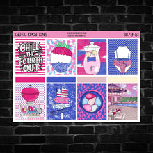 Load image into Gallery viewer, The 4th Vertical Weekly Sticker Kit