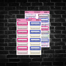 Load image into Gallery viewer, The 4th Quarter Box Tracker Planner Stickers