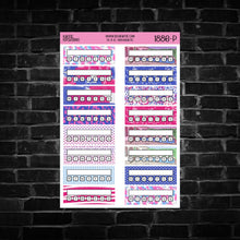 Load image into Gallery viewer, The 4th Quarter Box Tracker Planner Stickers