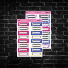 Load image into Gallery viewer, The 4th Quarter Box Planner Stickers