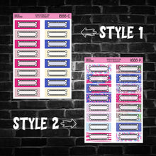 Load image into Gallery viewer, The 4th Quarter Box Planner Stickers