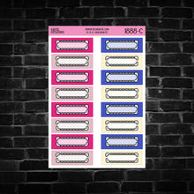 Load image into Gallery viewer, The 4th Quarter Box Planner Stickers