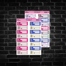 Load image into Gallery viewer, The 4th Bill Due Planner Stickers