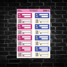 Load image into Gallery viewer, The 4th Bill Due Planner Stickers