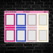 Load image into Gallery viewer, The 4th Full Box Planner Stickers