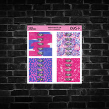 Load image into Gallery viewer, The 4th Today Header Planner Stickers