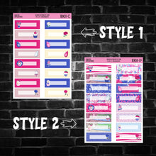 Load image into Gallery viewer, The 4th Character Quarter Box Planner Stickers
