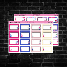 Load image into Gallery viewer, The 4th Character Half Box Planner Stickers