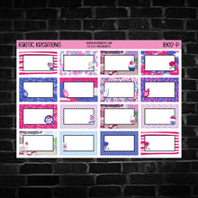 Load image into Gallery viewer, The 4th Character Half Box Planner Stickers