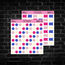 Load image into Gallery viewer, The 4th Dots/Flags Planner Stickers