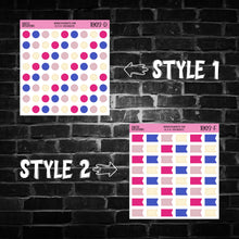 Load image into Gallery viewer, The 4th Dots/Flags Planner Stickers