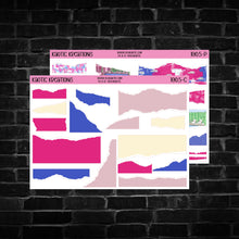 Load image into Gallery viewer, The 4th Ripped Edges Planner Stickers