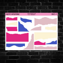 Load image into Gallery viewer, The 4th Ripped Edges Planner Stickers