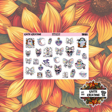 Holo Halloween Deco Stickers