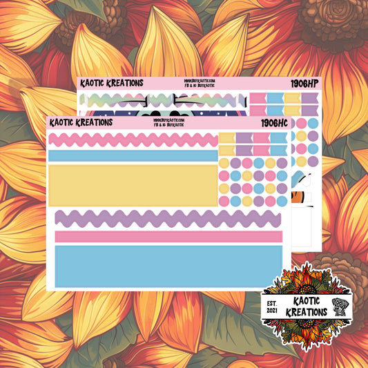 Holo Halloween Washi Planner Stickers