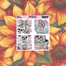 Load image into Gallery viewer, Holo Halloween To Buy Header Planner Stickers