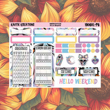 Load image into Gallery viewer, Holo Halloween Vertical Lite Weekly Sticker Kit
