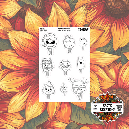 Warm Wishes Foil Deco Stickers