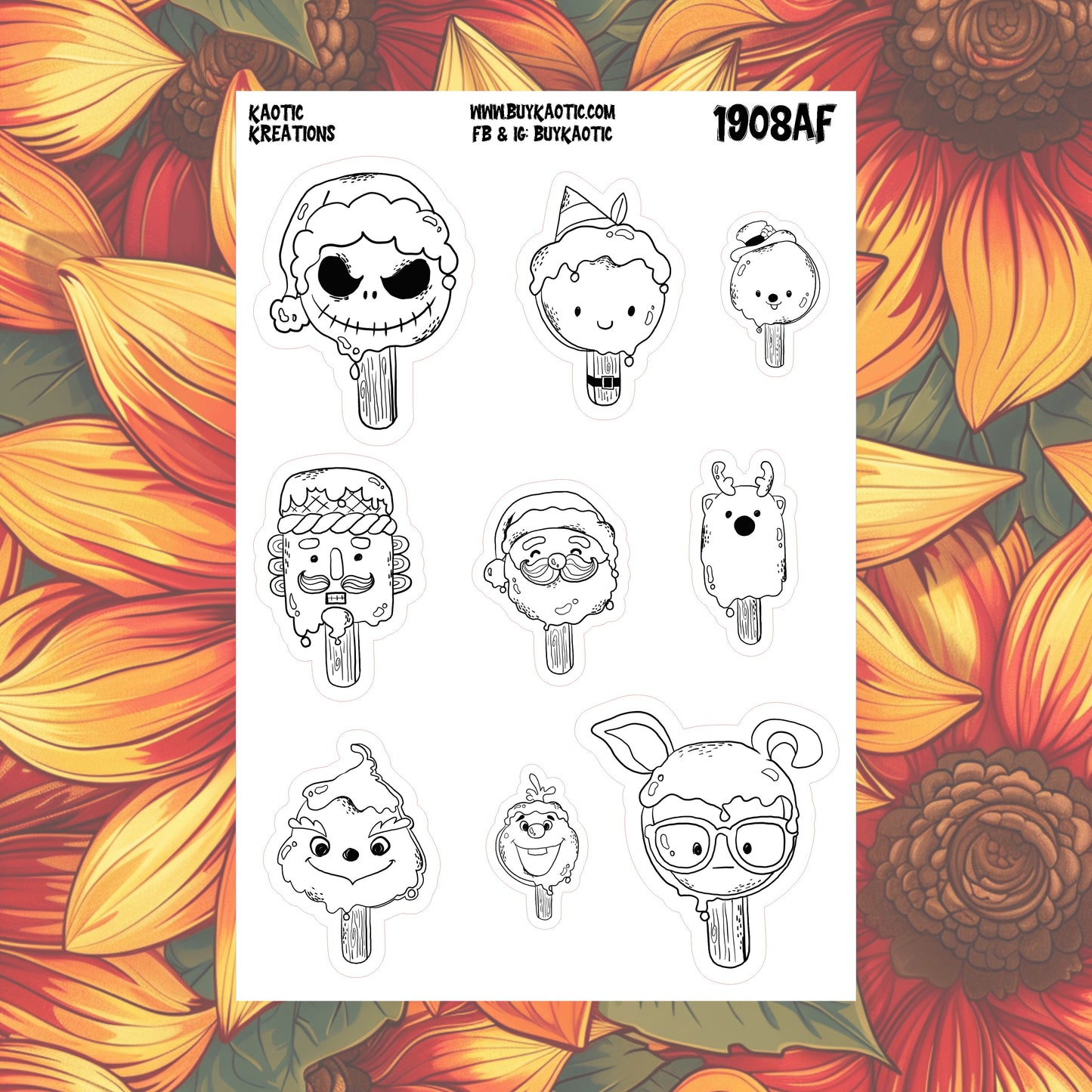 Warm Wishes Foil Deco Stickers