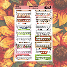 Load image into Gallery viewer, Warm Wishes Quarter Box Tracker Planner Stickers