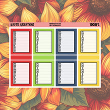 Load image into Gallery viewer, Warm Wishes Full Box Tracker Planner Stickers