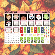 Load image into Gallery viewer, Warm Wishes Hobo Weeks Weekly Sticker Kit