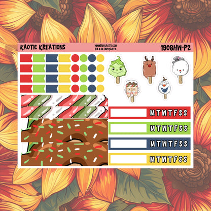 Warm Wishes Hobo Weeks Weekly Sticker Kit