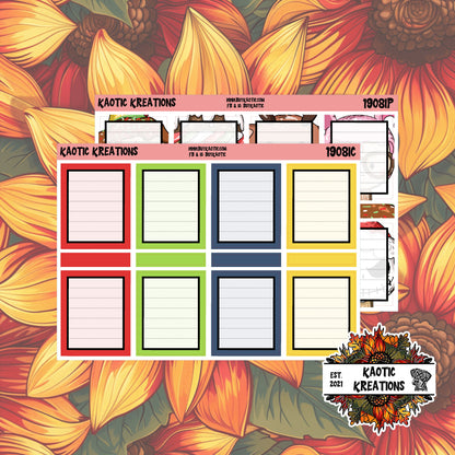 Warm Wishes Full Box Planner Stickers