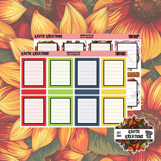 Warm Wishes Full Box Planner Stickers