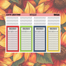 Load image into Gallery viewer, Warm Wishes Hydration Planner Stickers