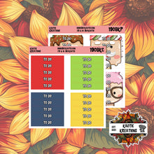 Load image into Gallery viewer, Warm Wishes To Do Header Planner Stickers