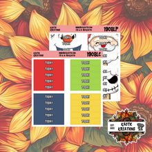Load image into Gallery viewer, Warm Wishes Today Header Planner Stickers