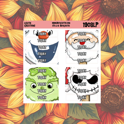 Warm Wishes Today Header Planner Stickers