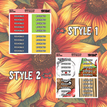 Load image into Gallery viewer, Warm Wishes Rescheduled Header Planner Stickers