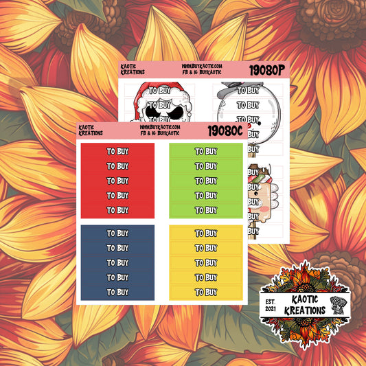 Warm Wishes To Buy Header Planner Stickers