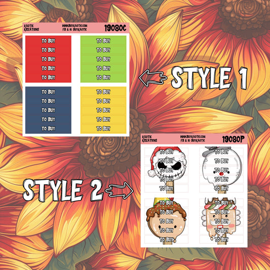 Warm Wishes To Buy Header Planner Stickers
