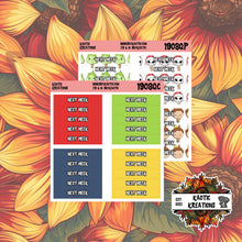 Load image into Gallery viewer, Warm Wishes Next Week Header Planner Stickers