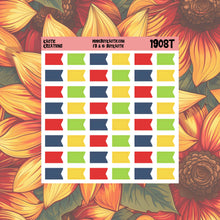 Load image into Gallery viewer, Warm Wishes Dots/Flags Planner Stickers