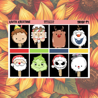 Warm Wishes Vertical Weekly Sticker Kit