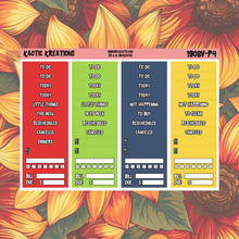 Load image into Gallery viewer, Warm Wishes Vertical Weekly Sticker Kit