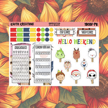 Load image into Gallery viewer, Warm Wishes Vertical Weekly Sticker Kit